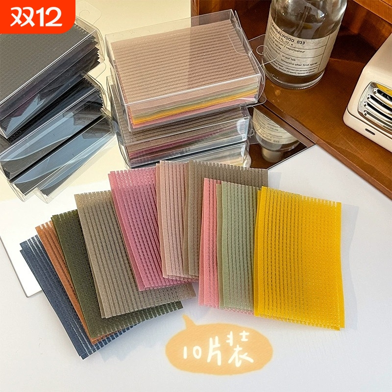 网红刘海贴发帖10片无痕魔术贴头饰女夏季发粘碎发贴头贴粘发发饰