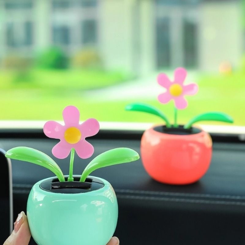 网红汽车内摆件创意可爱太阳能摇头花小车上车载装饰品太阳花女生,汽车用品/电子/清洗/改装,摆件,淘宝优惠券,粉丝福利购,淘宝优惠卷