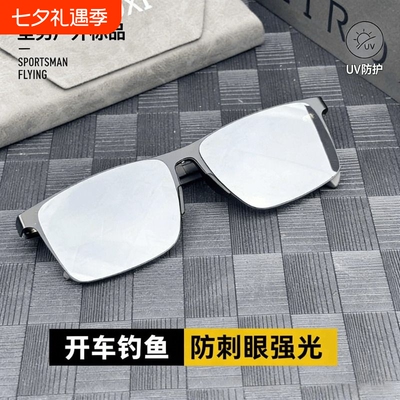 路伊士太阳镜男士防晒偏光防紫外线驾驶钓鱼尼龙镜片户外墨镜高清