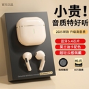 2025新款 藍(lán)牙耳機(jī)半入耳式 真無線降噪高端高音質(zhì)游戲運(yùn)動超長續(xù)航