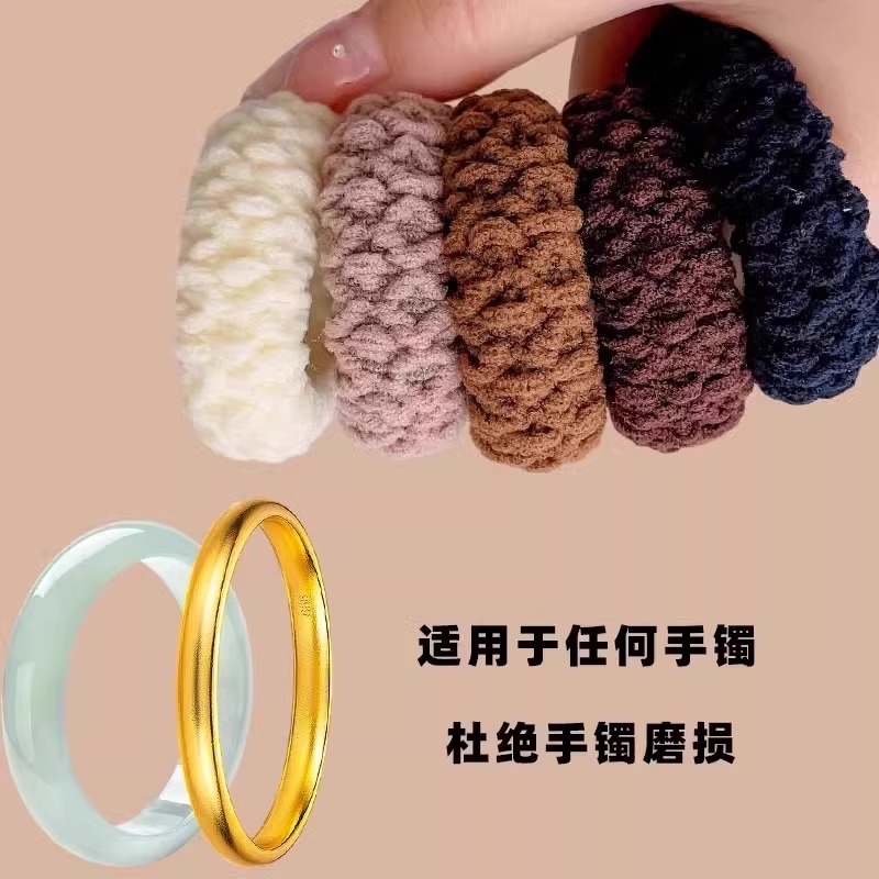 手镯保护套金镯子黄金神防磕器素圈玉镯翡翠防划防刮损坏珠宝装饰