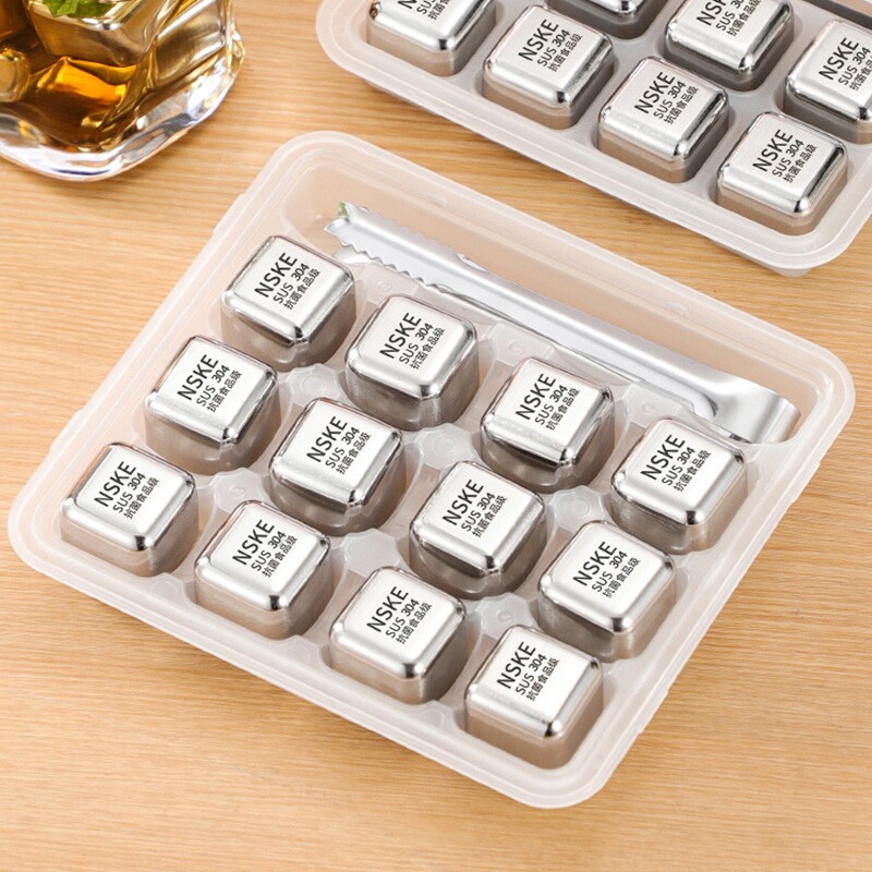 304不锈钢冰块威士忌洋酒图片