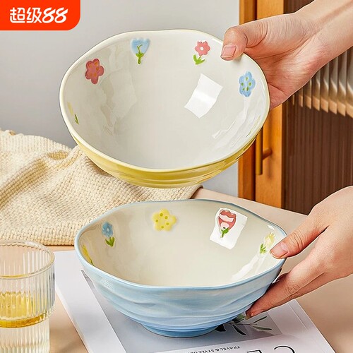 陶瓷釉下彩汤面碗|超6000次加购