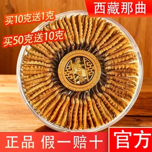 假一赔十冬虫夏草2025年那曲野生正品 滋补 虫草正宗整草干货礼盒装