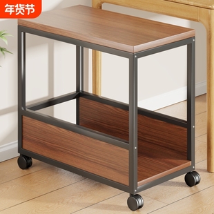 电脑主机托架打印机一体置物架多层可移动机箱底座整理柜收纳承重