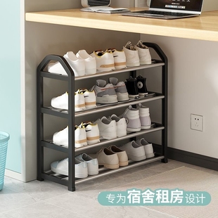 家用简易鞋 柜子学生宿舍收纳神器省空间出租房置物架 架门口多层鞋