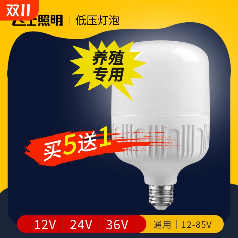 LED低压12V节能球泡灯E27