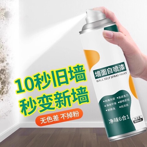 墙面修补修复防水家用自喷漆白墙