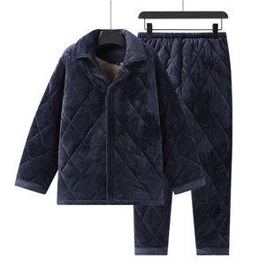 看守所衣物男秋冬季服刑人员专用衣服加绒加厚外套上衣过安检套装