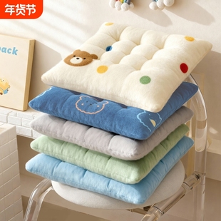 坐垫办公室地上冬季加厚椅子垫子学生教室宿舍板凳子屁股屁垫靠垫