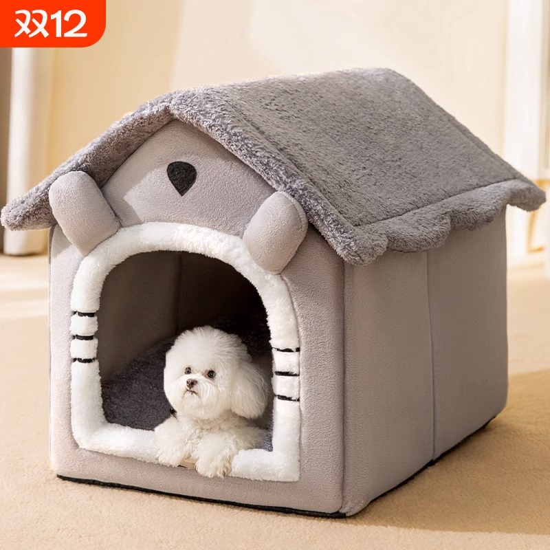猫咪可拆洗保暖猫屋|千人加购