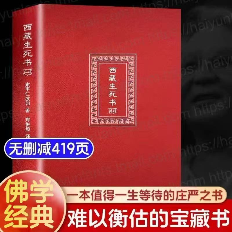 西藏生死书索甲仁波切西藏死亡书西藏生命书西藏生死录正版西藏生死学深入讨论如何认识生命的真义藏传生死观点醒人心的大力量