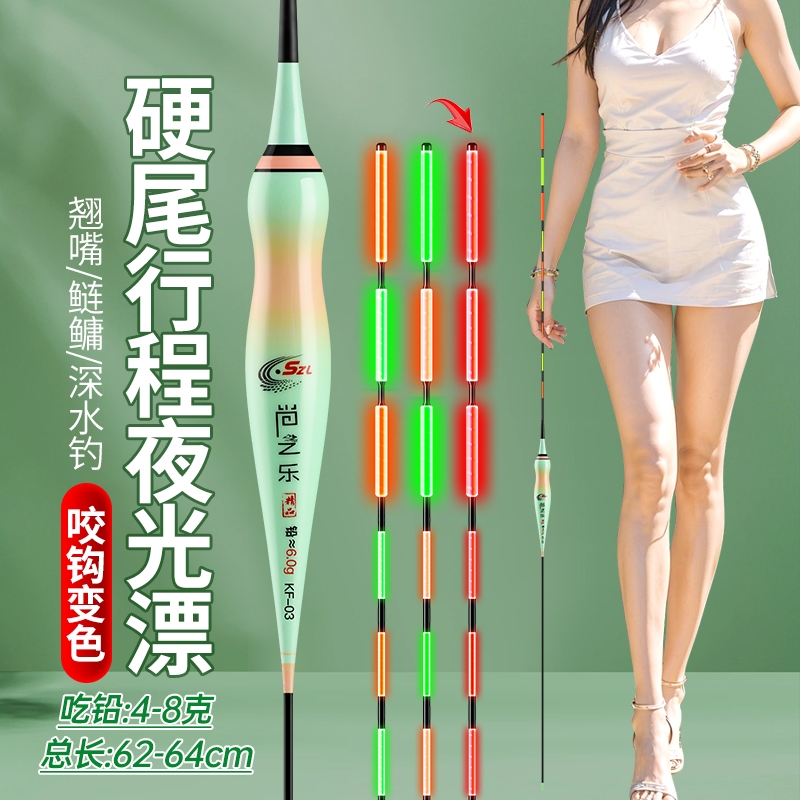 鲢鳙翘嘴加长行程截口浮漂