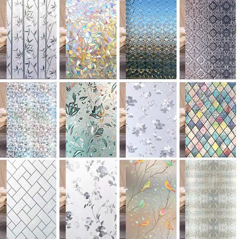 防窥卫生间透光不透人玻璃贴膜