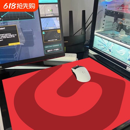 职业专用电竞鼠标垫加厚天然橡胶fps游戏无畏契约吃鸡打瓦防滑垫