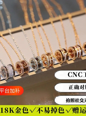 高级感小蛮腰大弹簧项链