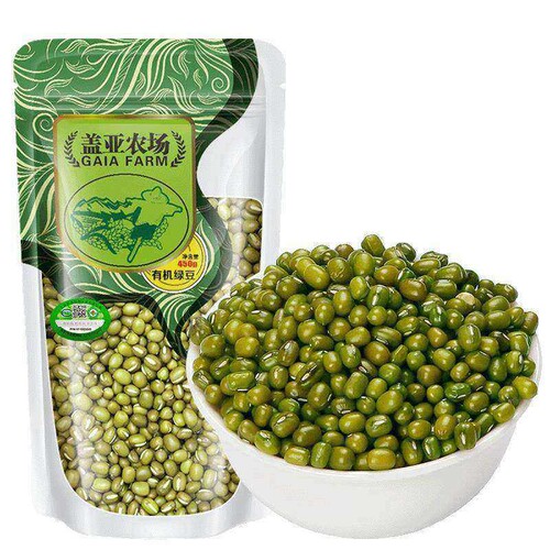 有机绿豆450g农家新货绿豆汤粥糕
