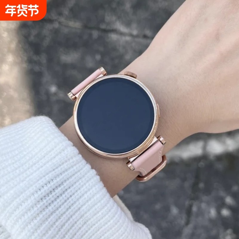 华强北ST4MINI新款41mm女智能手表蓝牙通话运动支付手环情