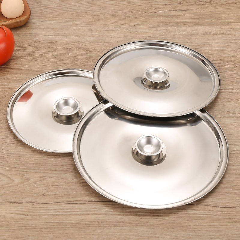 不锈钢锅盖盖子圆形单独万能调料罐平盖通用圆型碗盖单卖味盅油盆,厨房/烹饪用具,锅盖,淘宝优惠券,粉丝福利购,淘宝优惠卷