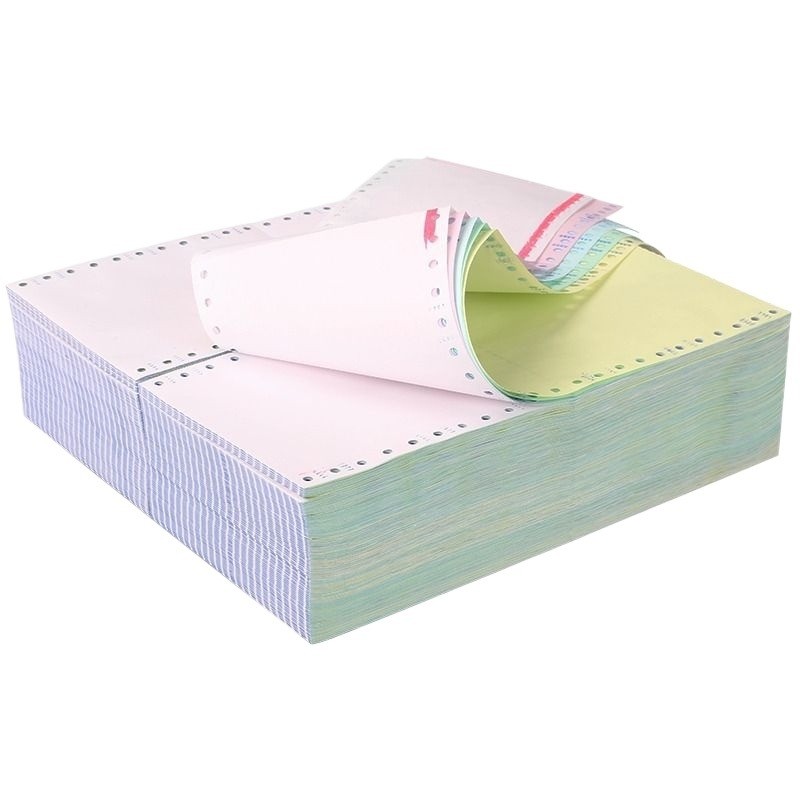 针式三联电脑打印纸40列120mm3联多层二等分医院ktv地磅三联出库单药店医院地磅打凭证清单打印纸