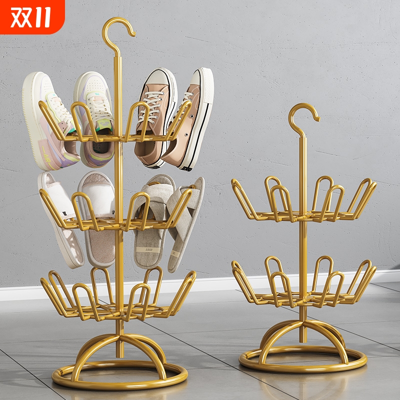 旋转晾鞋架多层收纳|万人收藏