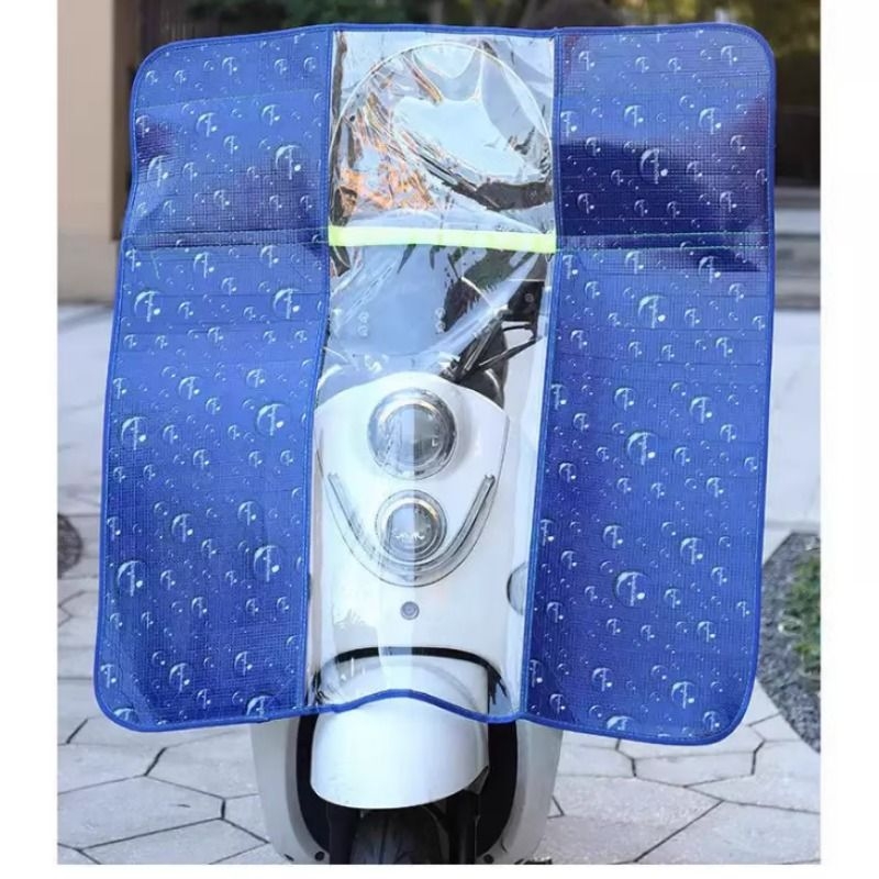 夏季九号电动车防晒挡风板雅迪防风被摩托车四季通用风挡透明高清