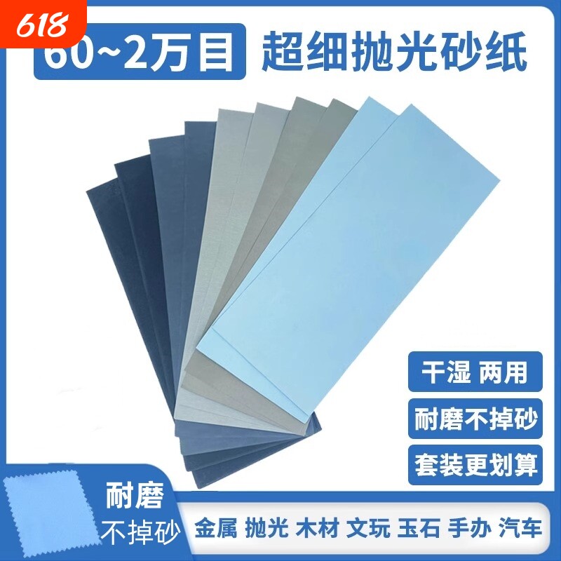 超细10000目砂纸|355人收藏