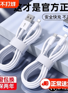 适用iPhone17数据线16promax15正品14苹果13充电线17器PD20w手机11/XR快充8p车载iPad平板12闪充2米原7plus装