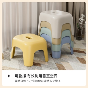 凳结实耐用小板凳儿童宝宝洗澡矮凳 小凳子家用浴室防滑凳加厚换鞋