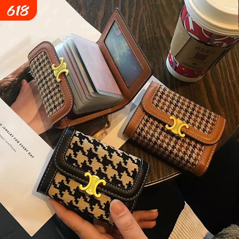 卡包女精致高档2026新款小巧大容量多卡位高级感小众ins风防消