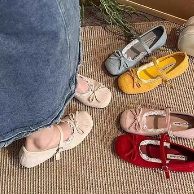 法式内增高配裙子单鞋女玛丽珍鞋