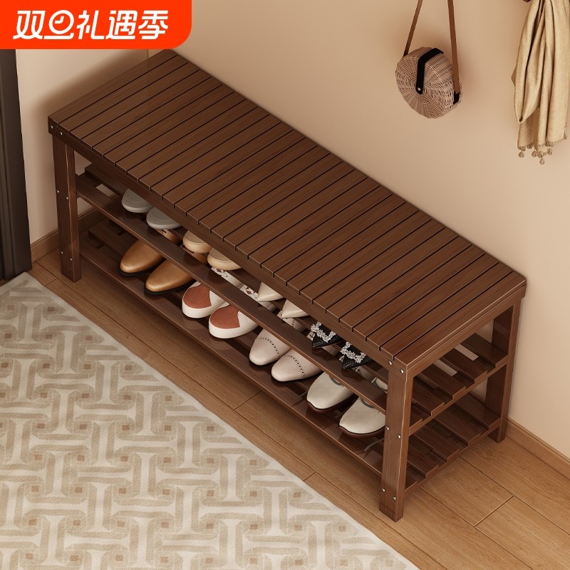 鞋架子家用门口多层换鞋凳2025新款爆款防尘简易收纳门外鞋柜鞋子