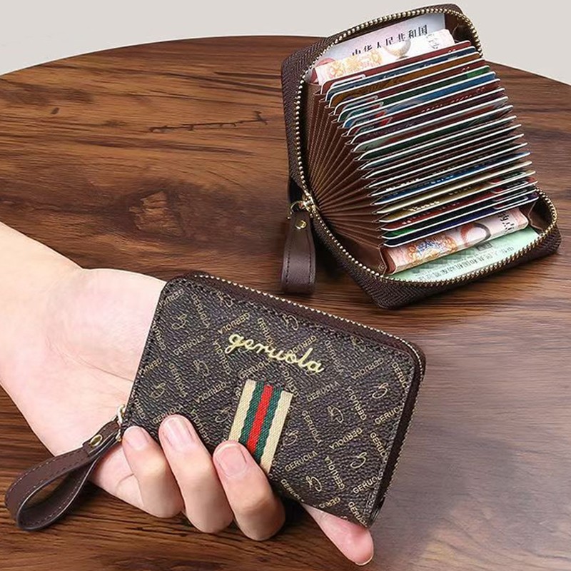 2025新款卡包女士多卡位真皮超薄大容量驾驶证男卡片包证件银行卡