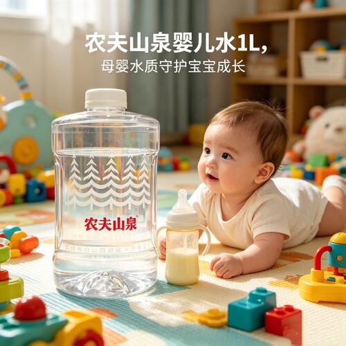 农夫山泉婴幼儿冲泡奶粉天然水