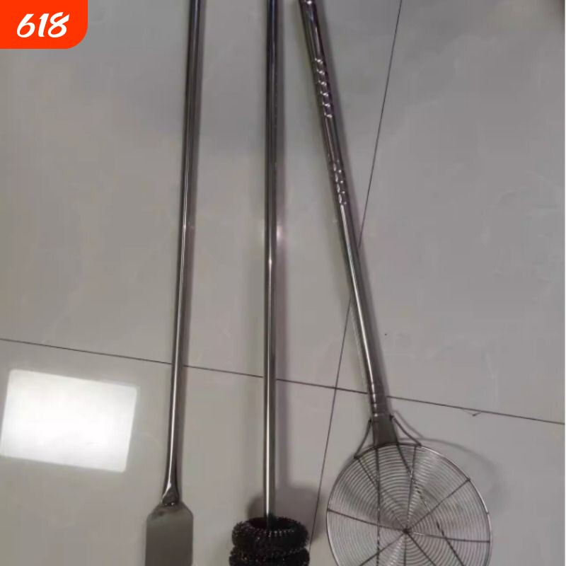 烤饼炉配件工具不锈钢铲子炉内清洁刷子小烤饼漏勺烧饼炉摆摊商用