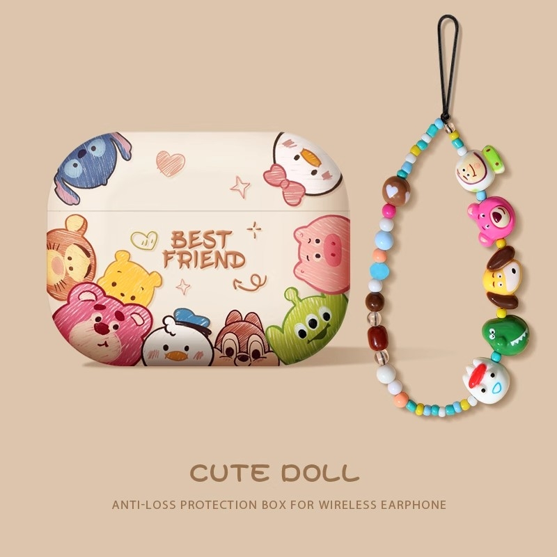 超可爱适用airpodspro3保护套airpods4保护壳苹果耳机套pro2三代air4蓝牙ipod软壳airpod降噪airpodspro3代盒