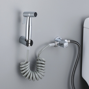 马桶喷枪水龙头妇洗器喷头厕所卫生间水枪伴侣冲洗器家用高压增压