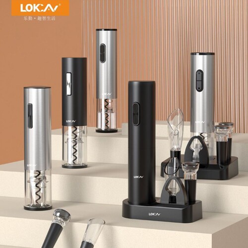 LOKCAN红酒电动开瓶器酒具套装