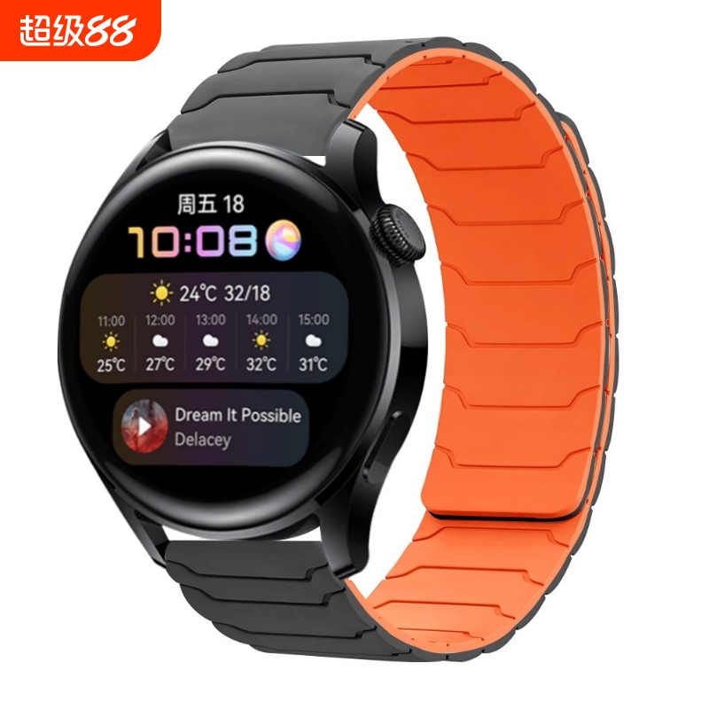 汇亿尚华为WatchGT5硅胶表带