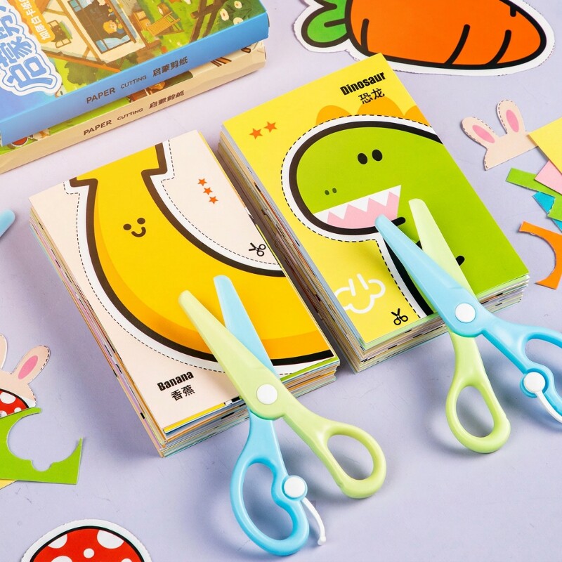 剪纸书益智玩具3岁以上|千人加购图片