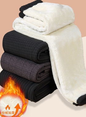 2025新款中老年人冬季棉裤保暖防寒裤子妈妈冬装加绒松紧腰长裤厚