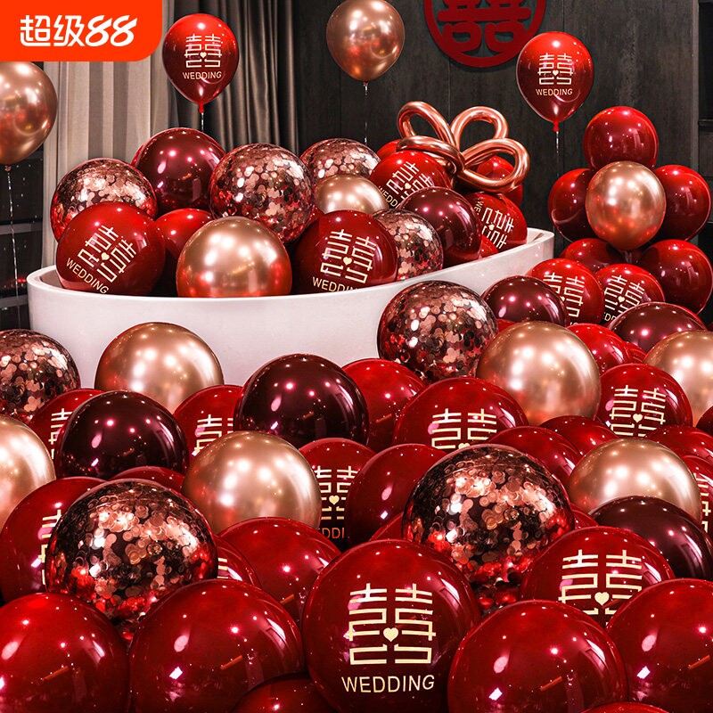 结婚气球婚房装饰|超5.5万次加购图片