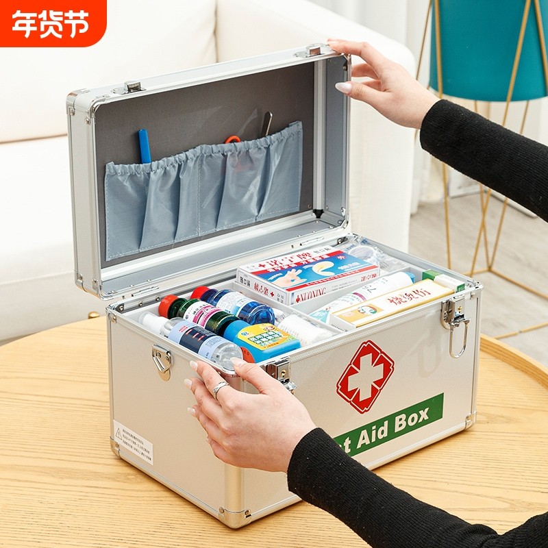 医用药箱药物品收纳盒家庭装家用药盒收纳医疗箱大小号药包急救箱,收纳整理,医药箱,淘宝优惠券,粉丝福利购,淘宝优惠卷