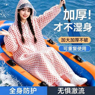 成人一次性雨衣加厚加长款单人全身防暴雨大帽檐雨披户外登山徒步