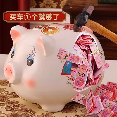 2026新款储蓄罐存钱罐只进不出