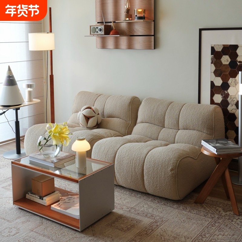 懒人沙发单人榻榻米复古沙发可坐可躺卧室阳台小沙发房间休闲沙发,住宅家具,懒人沙发,淘宝优惠券,粉丝福利购,淘宝优惠卷