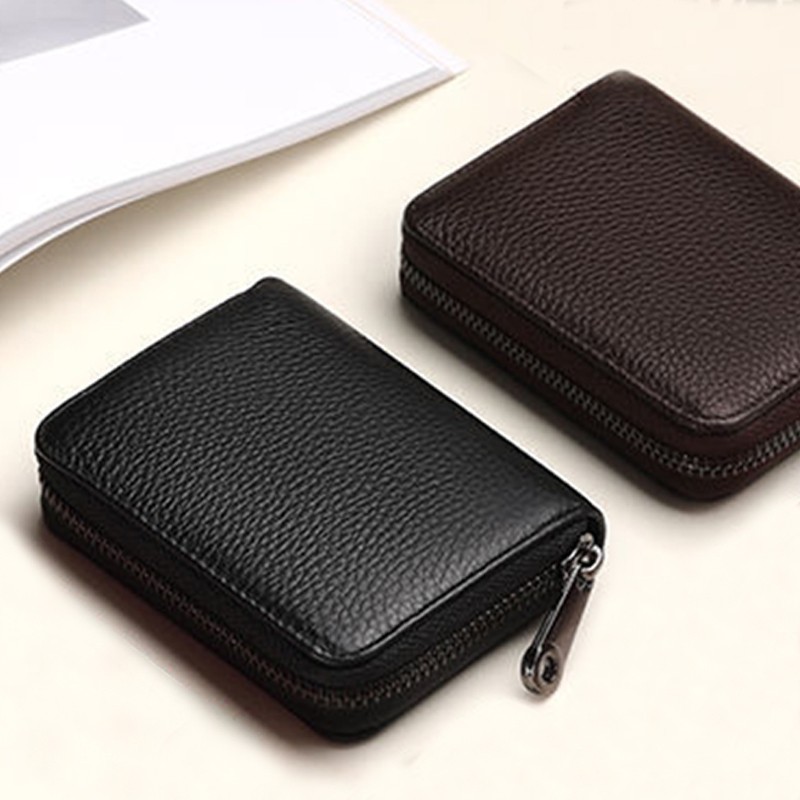 卡包男防盗刷卡片包证件卡夹超薄卡套女零钱护照小巧轻薄多功能