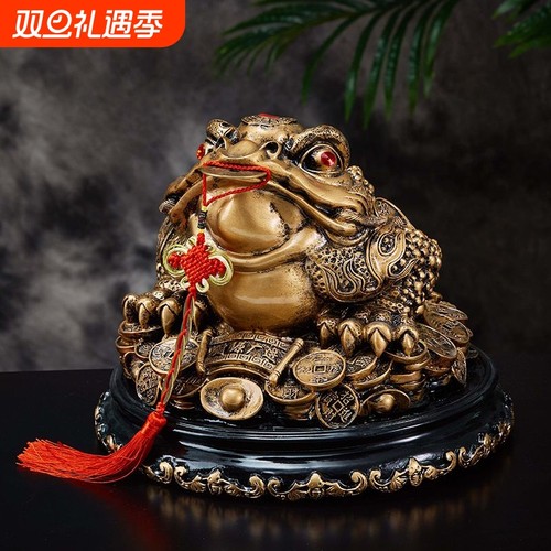 招财纳福财源滚滚客厅公司树脂