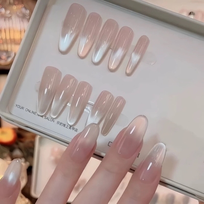 美甲新款猫眼款裸色|千人加购