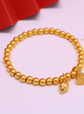 沙金传承两世欢手链女士越南沙金